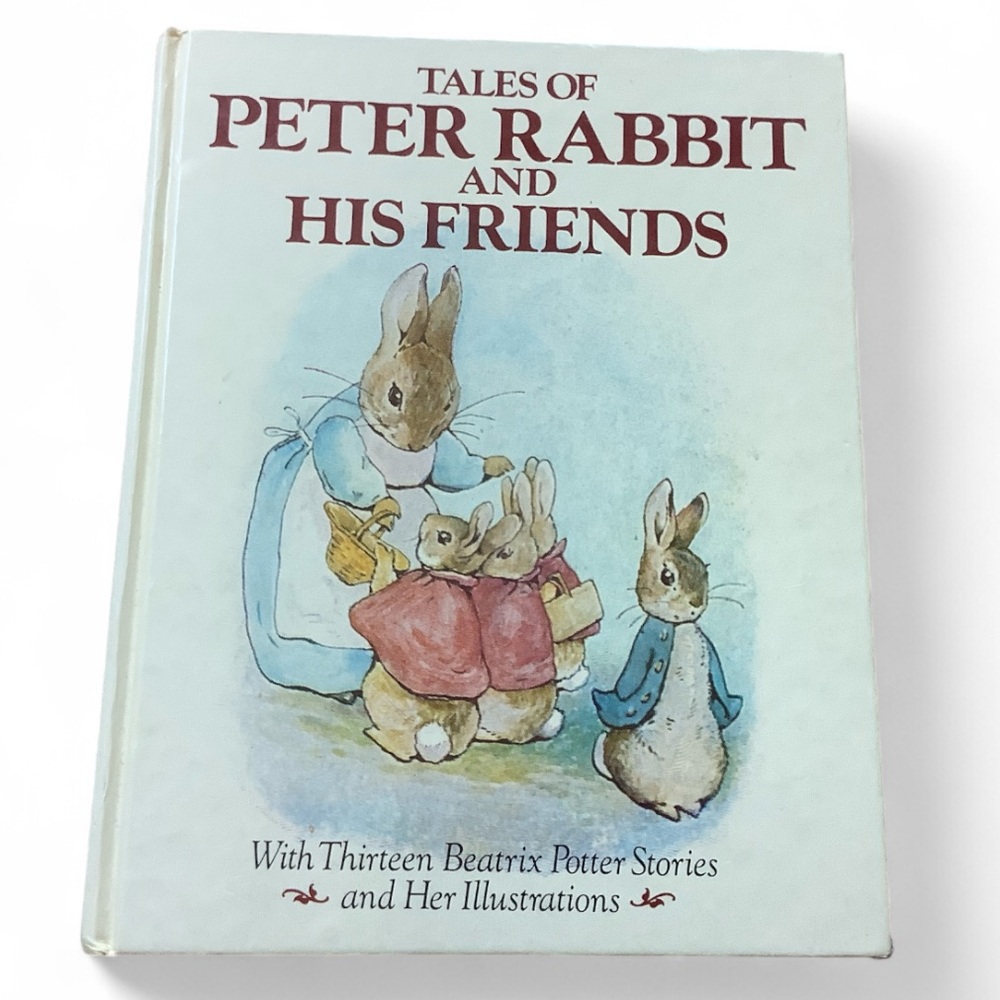 Beatrix Potter Tales Of Peter Rabbit And His Friends Hardcover Treasury Book